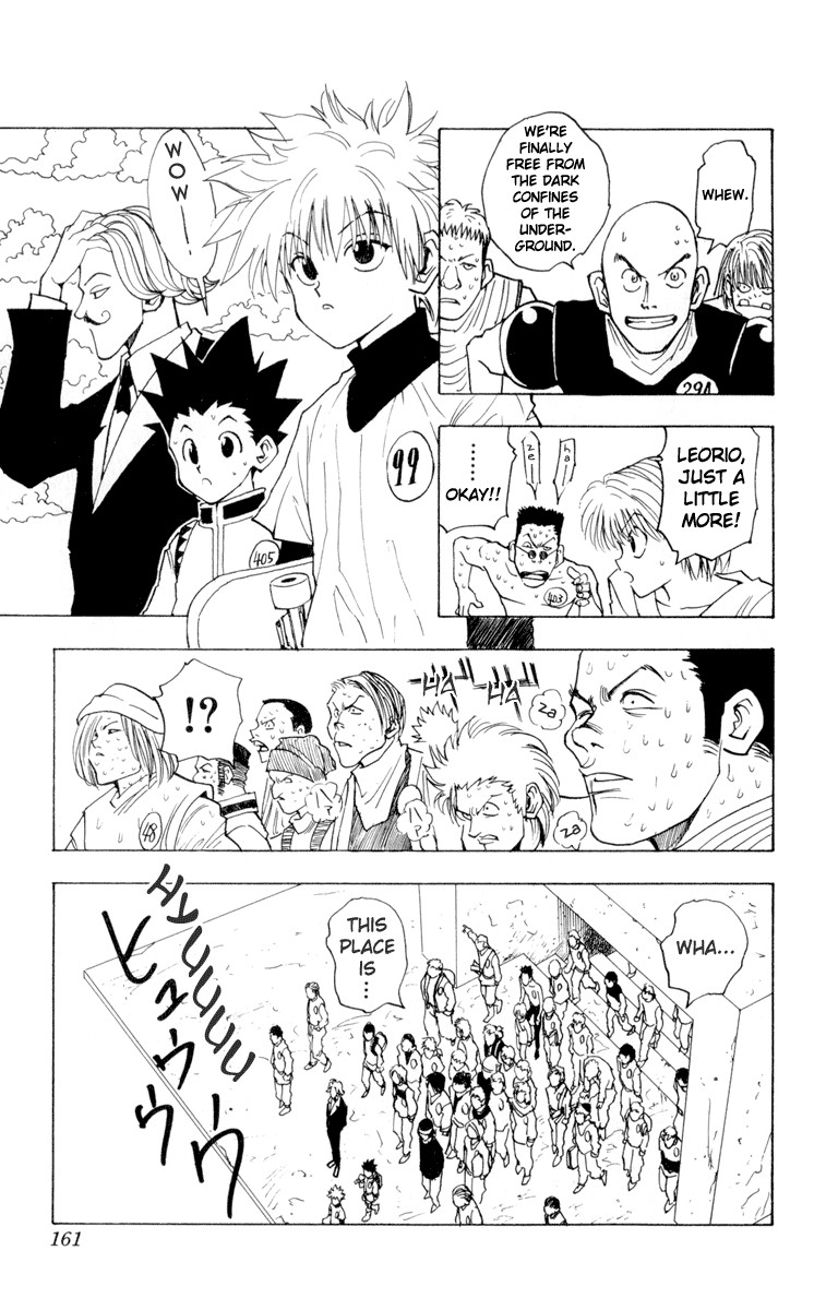 Hunter x Hunter Manga Chapter 7 page 17 - Respective Reasons