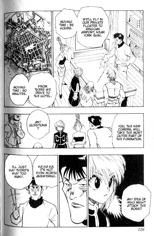 Hunter x Hunter Manga Chapter 70 page 14 - To Yorknew