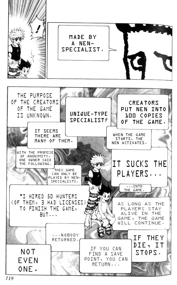 Hunter x Hunter Manga Chapter 70 page 5 - To Yorknew