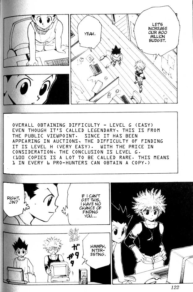 Hunter x Hunter Manga Chapter 70 page 8 - To Yorknew
