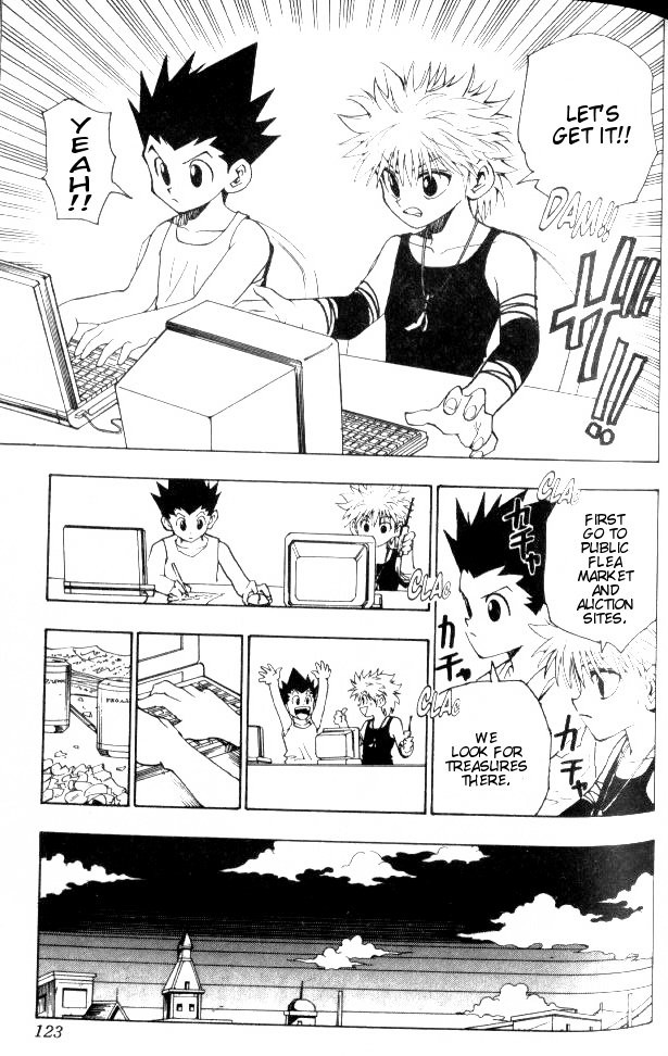 Hunter x Hunter Manga Chapter 70 page 9 - To Yorknew