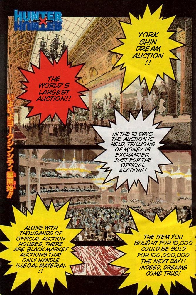 Hunter x Hunter Manga Chapter 71 page 2 - The Auction Begins!!