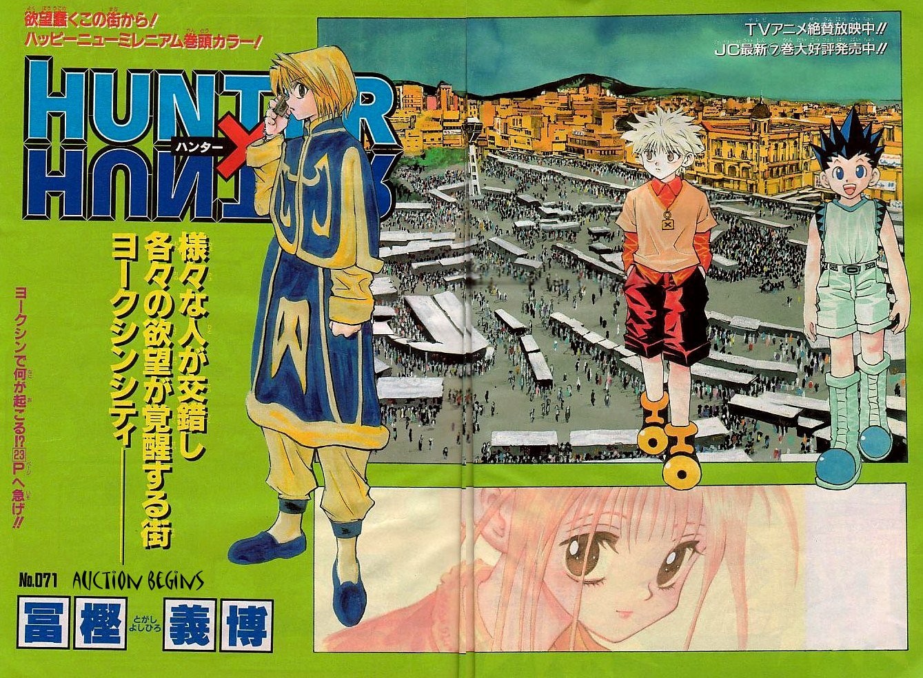 Hunter x Hunter Manga Chapter 71 page 3 - The Auction Begins!!