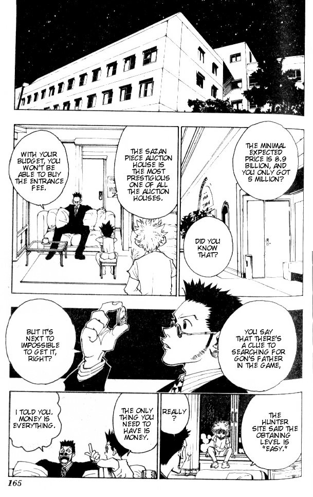 Hunter x Hunter Manga Chapter 72 page 10 - September 1st: Part 1