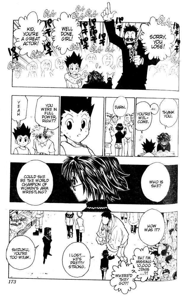 Hunter x Hunter Manga Chapter 72 page 18 - September 1st: Part 1