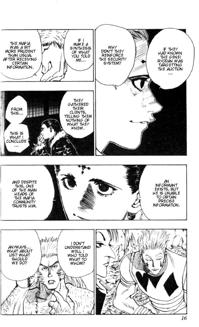 Hunter x Hunter Manga Chapter 74 page 13 - September 1st: Part 3