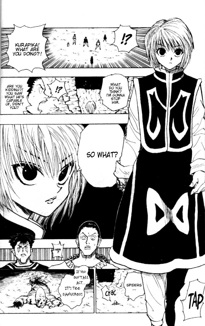 Hunter x Hunter Manga Chapter 76 page 18 - September 1st: Part 5