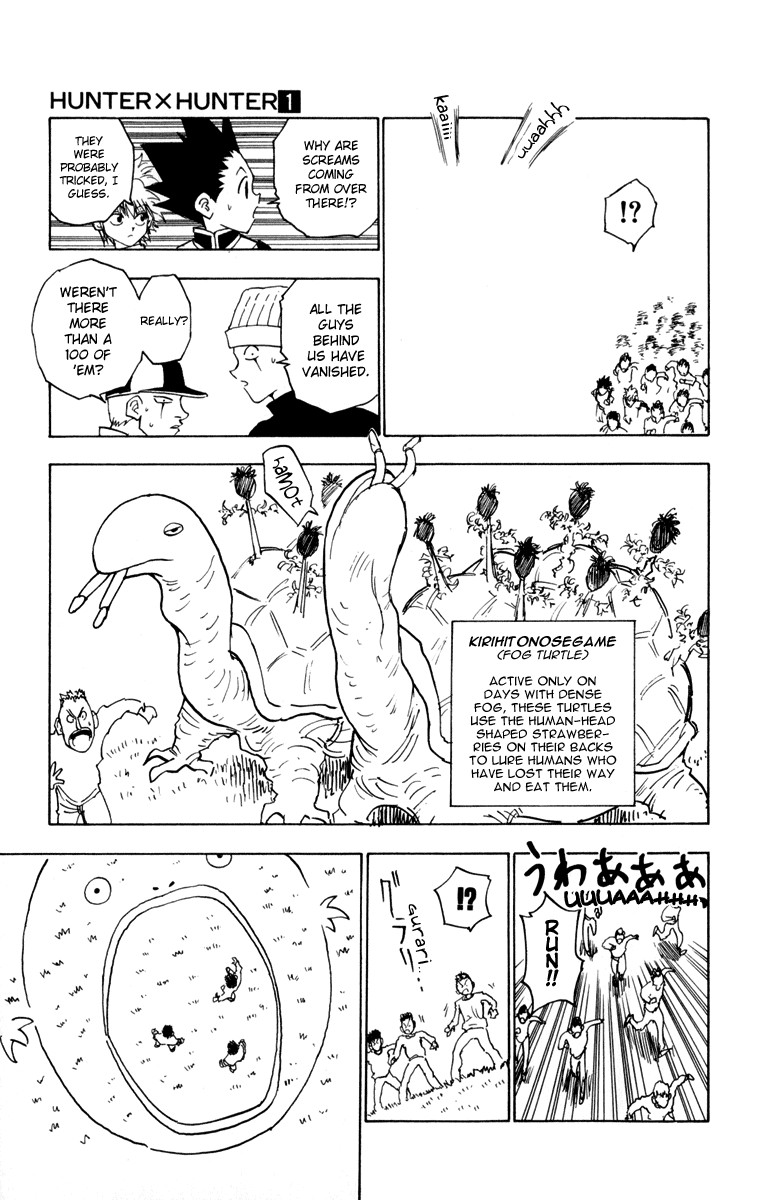 Hunter x Hunter Manga Chapter 8 page 15 - The Other Enemy