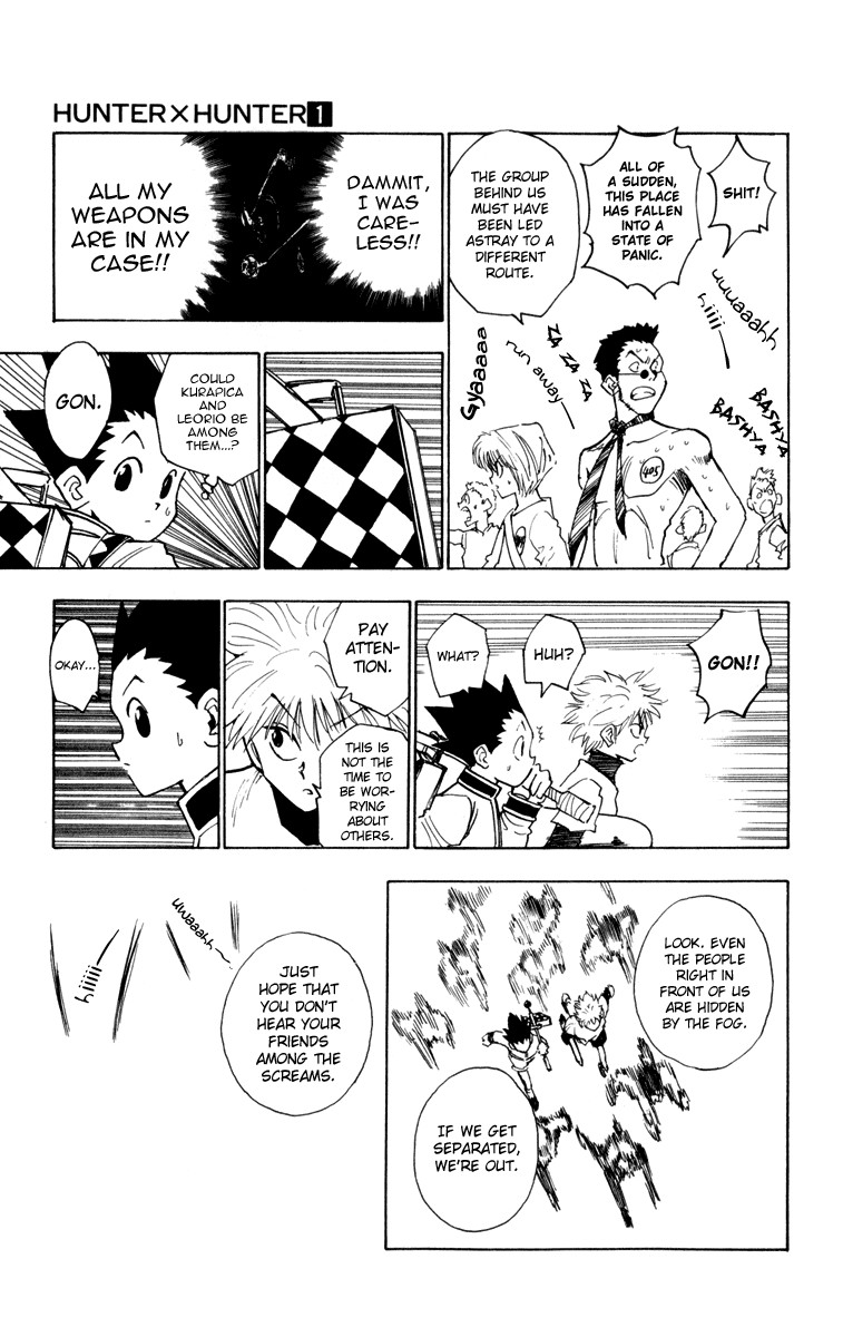 Hunter x Hunter Manga Chapter 8 page 17 - The Other Enemy