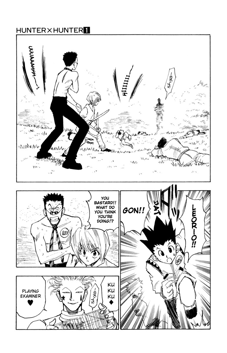Hunter x Hunter Manga Chapter 8 page 19 - The Other Enemy