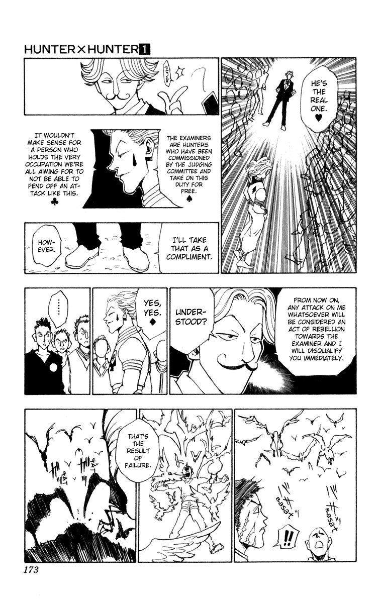 Hunter x Hunter Manga Chapter 8 page 9 - The Other Enemy