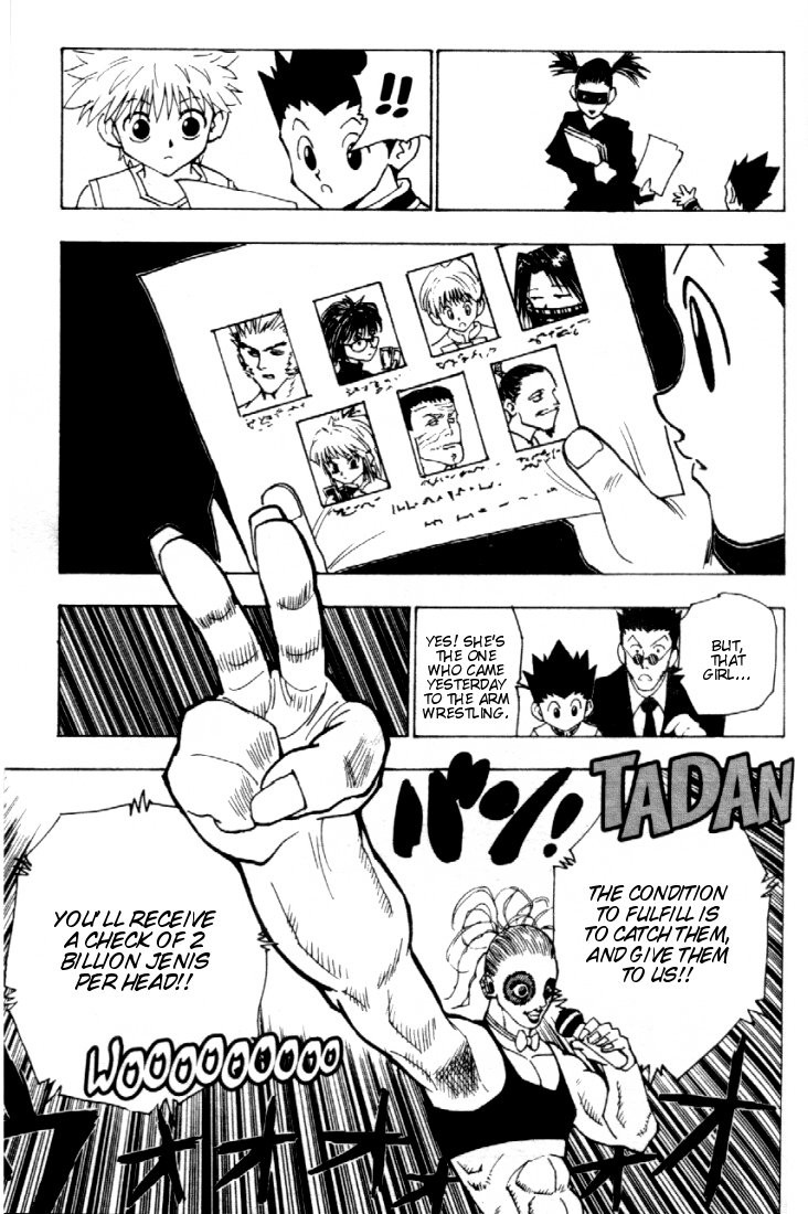 Hunter x Hunter Manga Chapter 80 page 11 - September 2nd: Part 2
