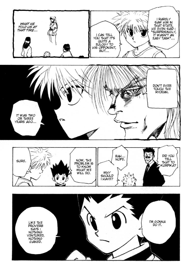 Hunter x Hunter Manga Chapter 80 page 19 - September 2nd: Part 2