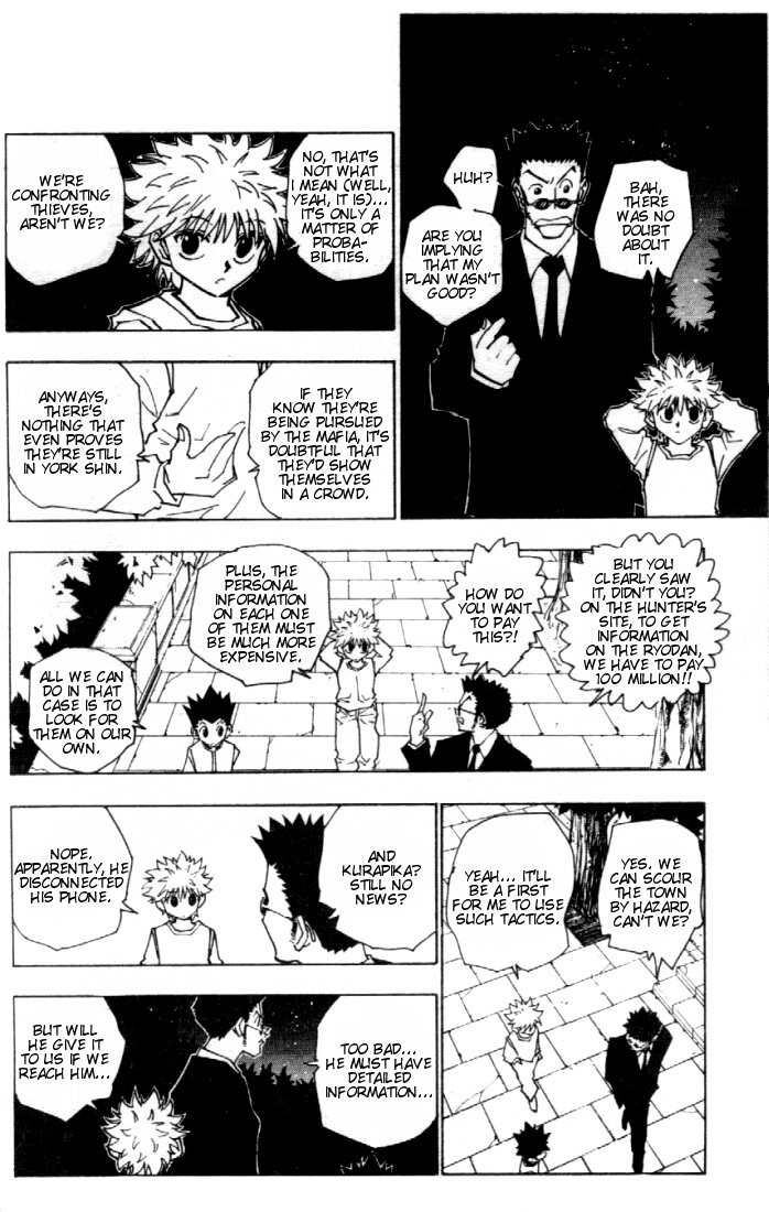 Hunter x Hunter Manga Chapter 81 page 4 - September 2nd: Part 3