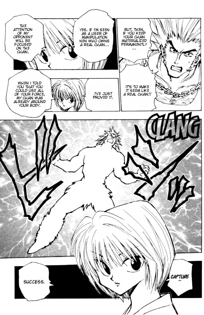 Hunter x Hunter Manga Chapter 82 page 19 - September 2nd: Part 4