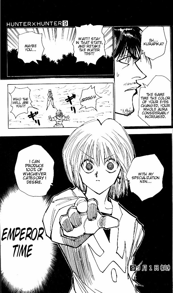 Hunter x Hunter Manga Chapter 83 page 19 - September 2nd: Part 5