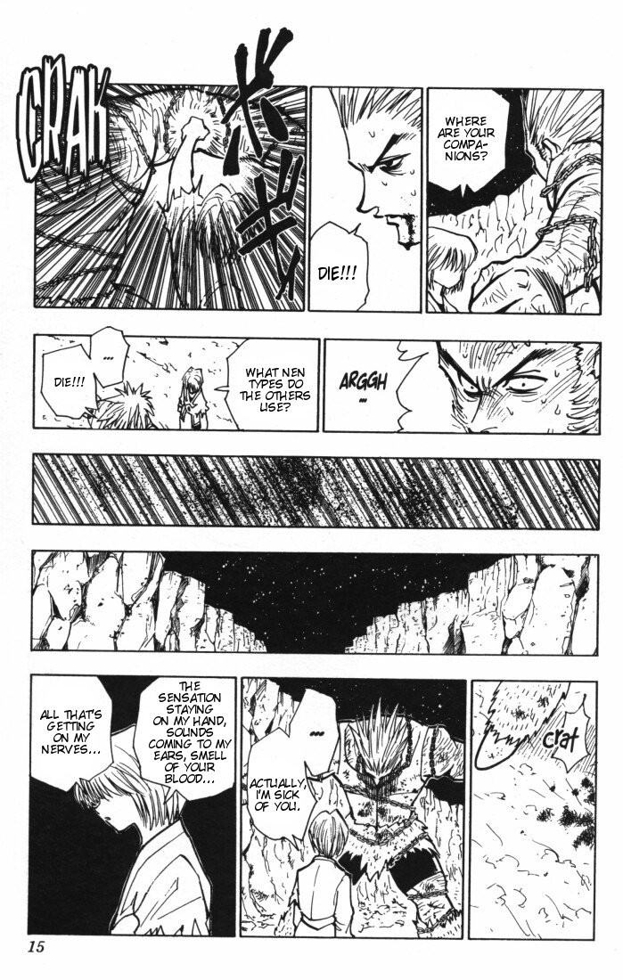Hunter x Hunter Manga Chapter 84 page 10 - September 2nd: Part 6