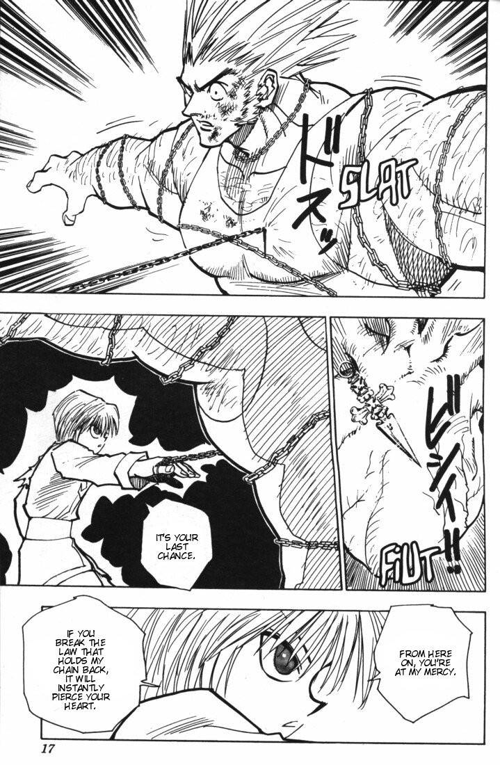 Hunter x Hunter Manga Chapter 84 page 12 - September 2nd: Part 6