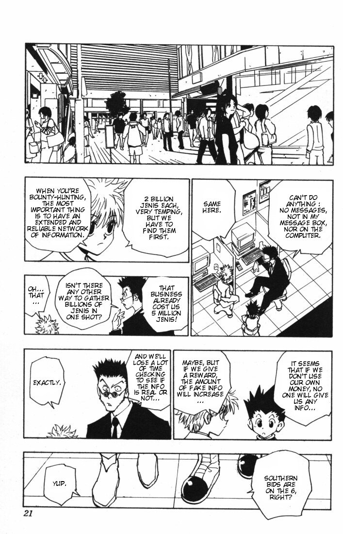 Hunter x Hunter Manga Chapter 84 page 16 - September 2nd: Part 6