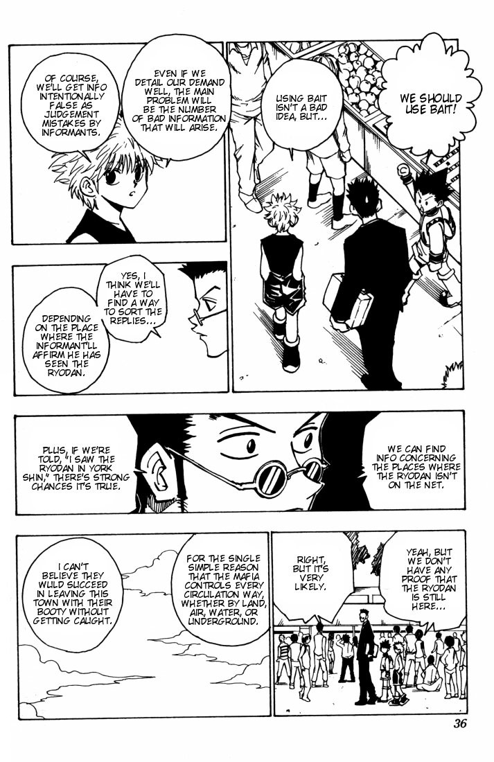 Hunter x Hunter Manga Chapter 85 page 10 - September 3rd: Part 1