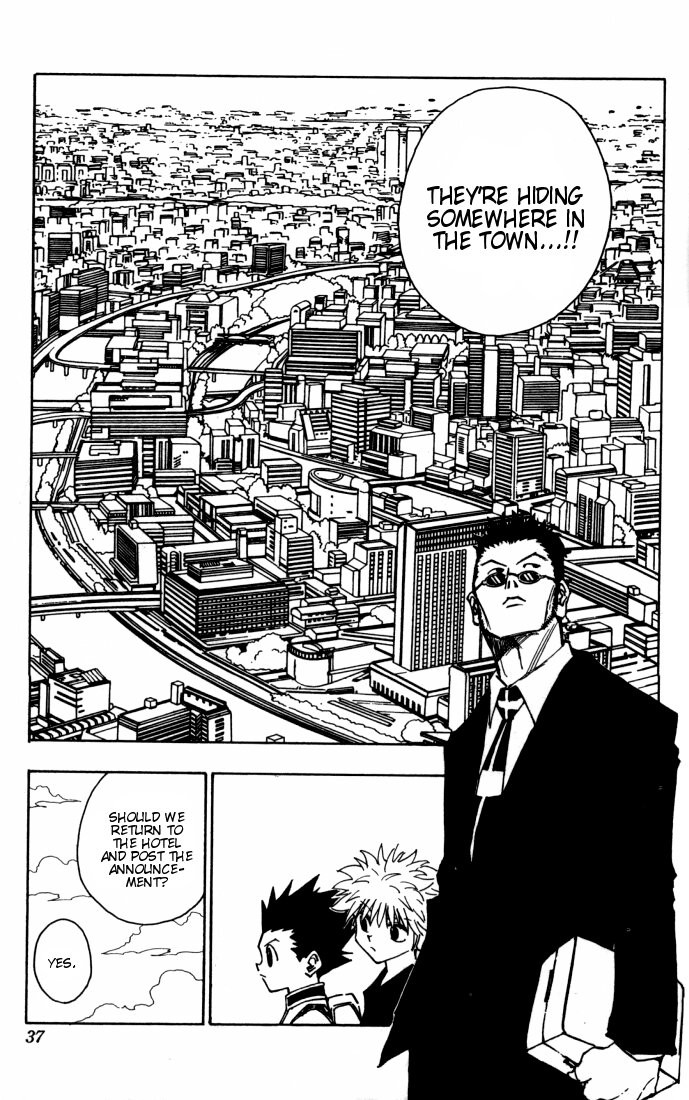 Hunter x Hunter Manga Chapter 85 page 11 - September 3rd: Part 1