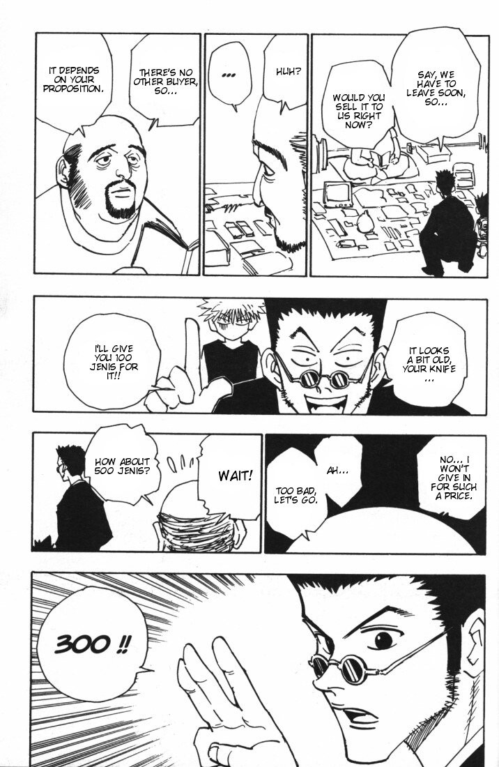 Hunter x Hunter Manga Chapter 85 page 15 - September 3rd: Part 1