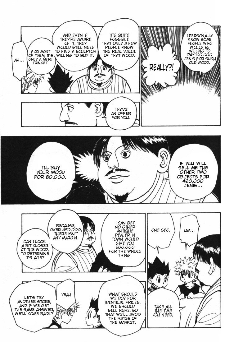 Hunter x Hunter Manga Chapter 86 page 13 - September 3rd: Part 2