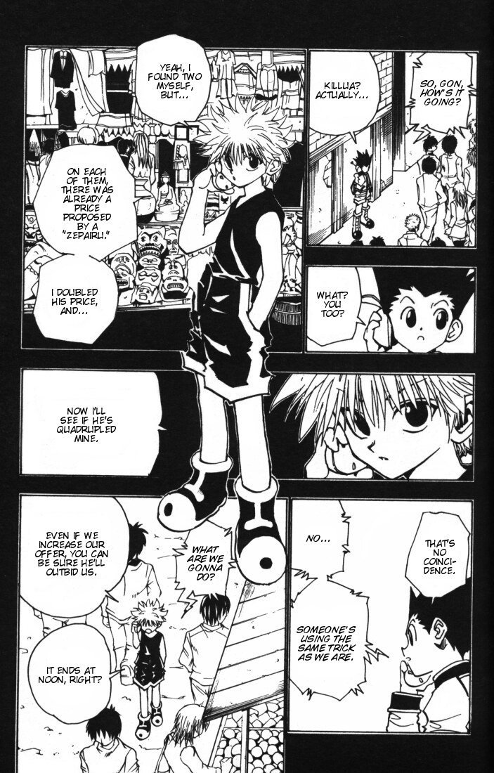 Hunter x Hunter Manga Chapter 86 page 5 - September 3rd: Part 2