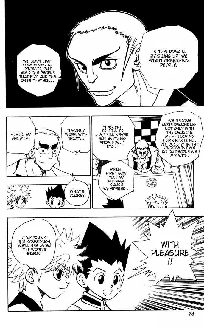 Hunter x Hunter Manga Chapter 87 page 12 - September 3rd: Part 3