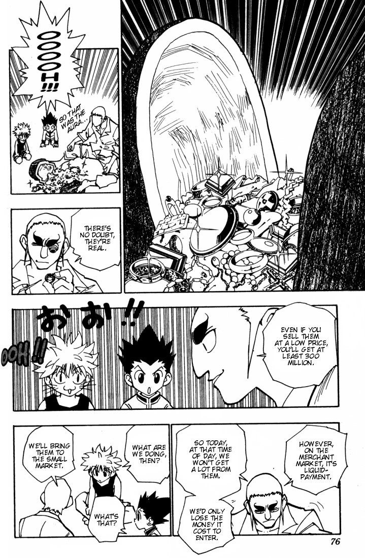 Hunter x Hunter Manga Chapter 87 page 14 - September 3rd: Part 3