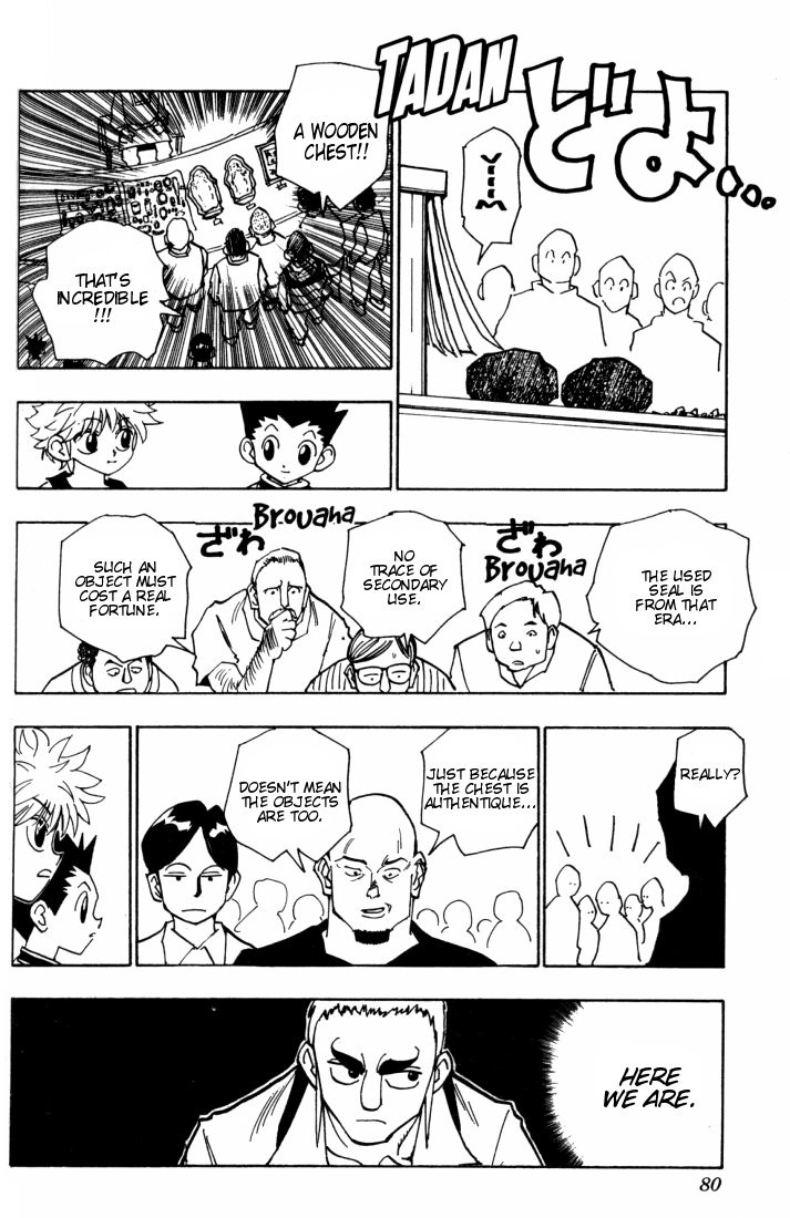 Hunter x Hunter Manga Chapter 87 page 18 - September 3rd: Part 3