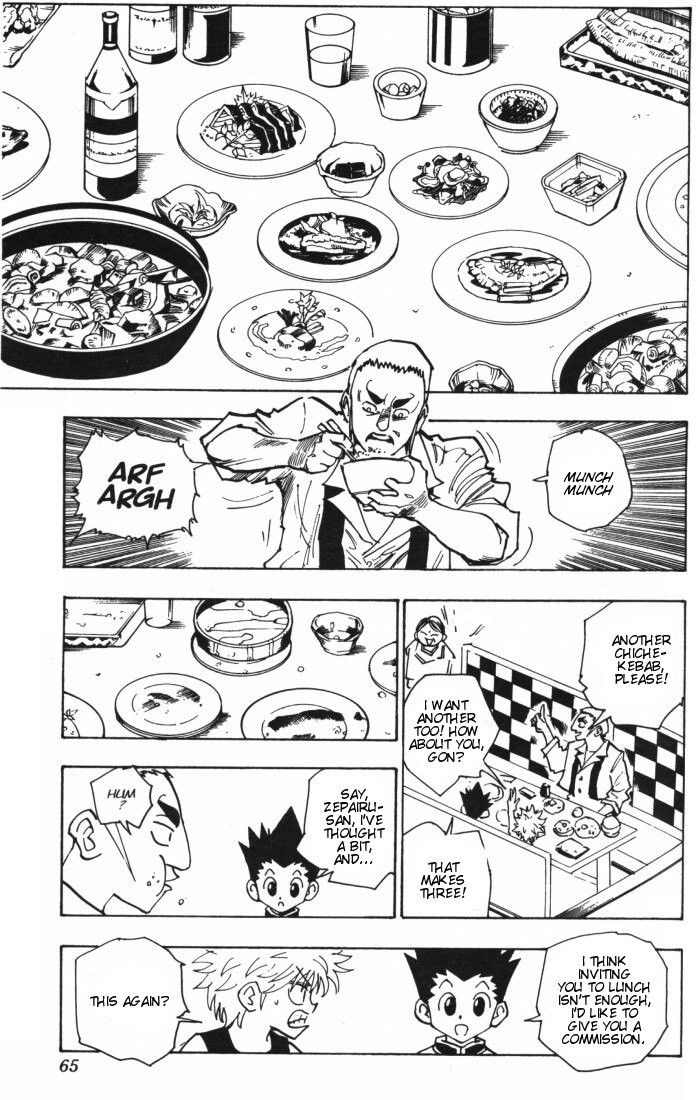 Hunter x Hunter Manga Chapter 87 page 3 - September 3rd: Part 3