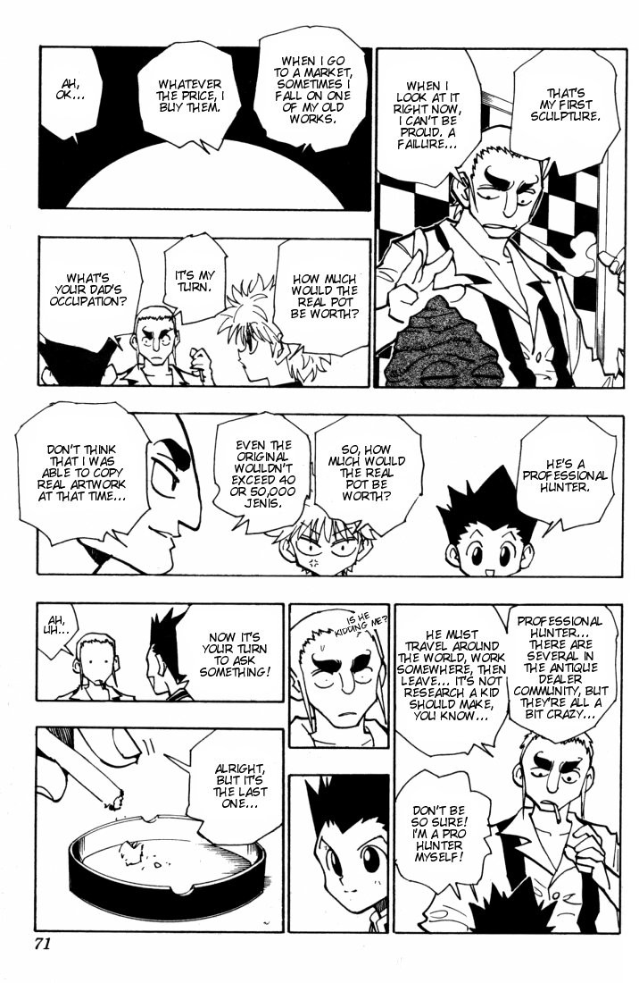 Hunter x Hunter Manga Chapter 87 page 9 - September 3rd: Part 3