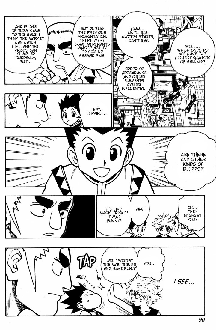 Hunter x Hunter Manga Chapter 88 page 10 - September 3rd: Part 4