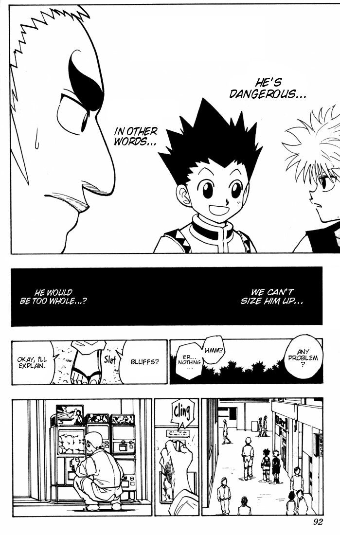 Hunter x Hunter Manga Chapter 88 page 12 - September 3rd: Part 4