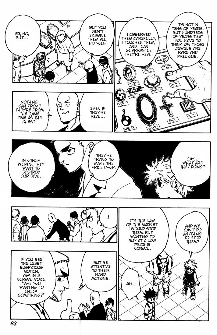 Hunter x Hunter Manga Chapter 88 page 3 - September 3rd: Part 4