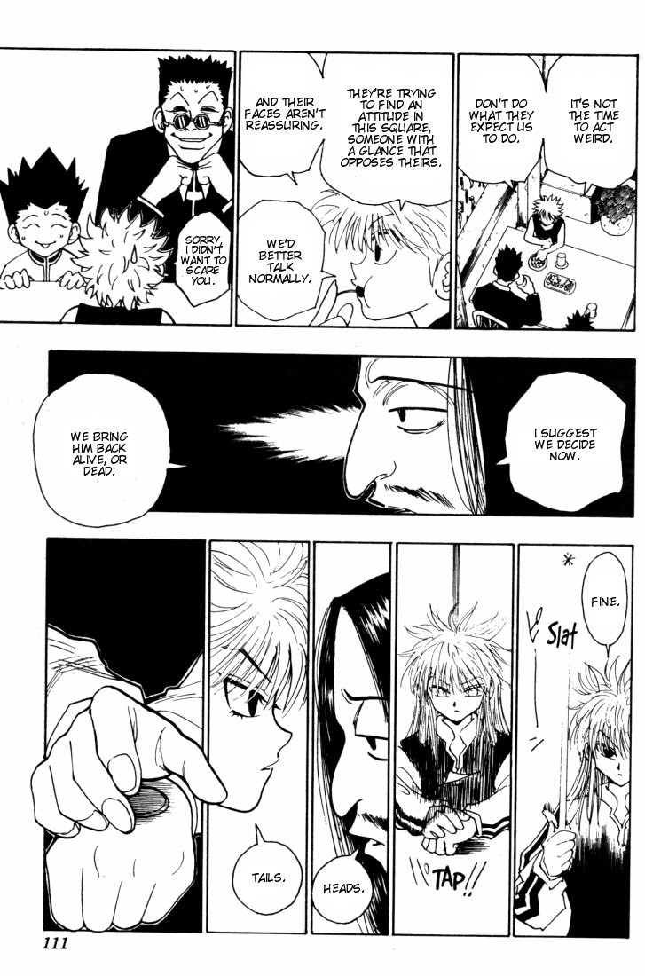 Hunter x Hunter Manga Chapter 89 page 11 - September 3rd: Part 5