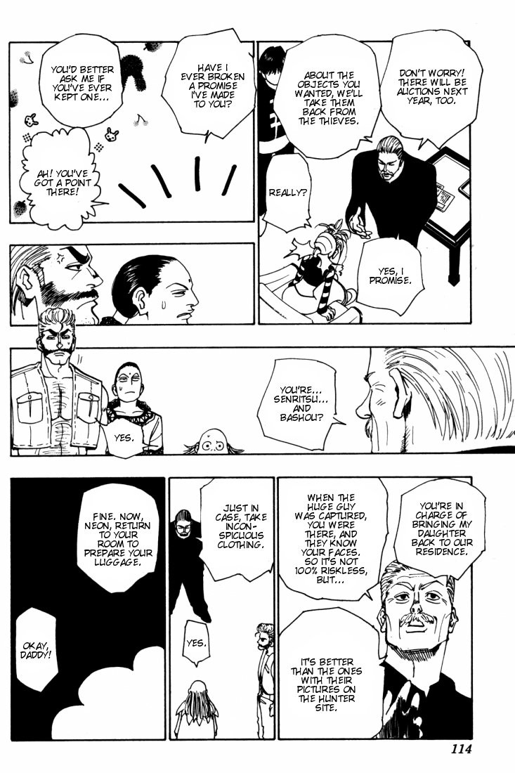 Hunter x Hunter Manga Chapter 89 page 14 - September 3rd: Part 5