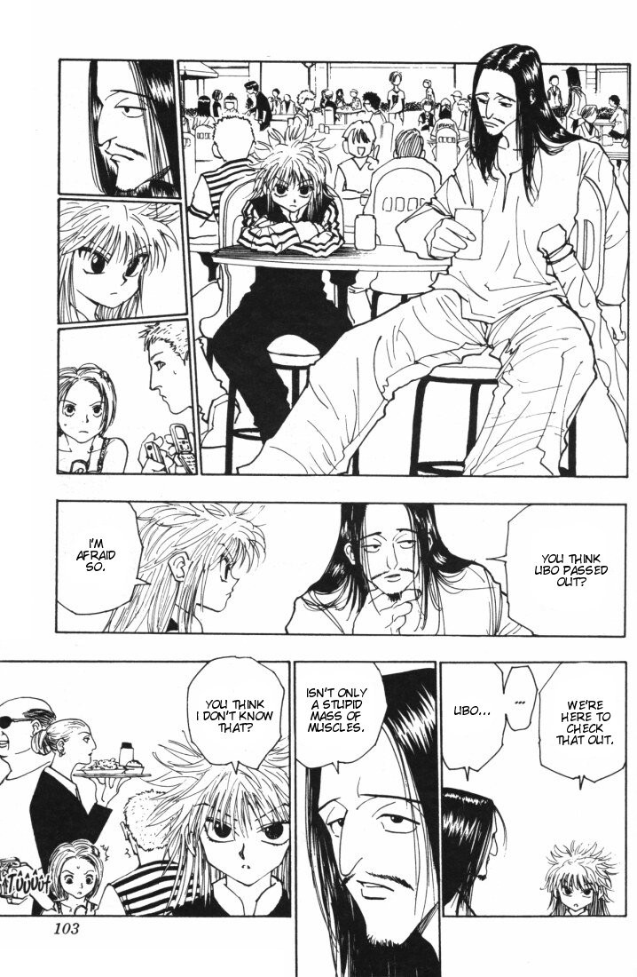 Hunter x Hunter Manga Chapter 89 page 3 - September 3rd: Part 5