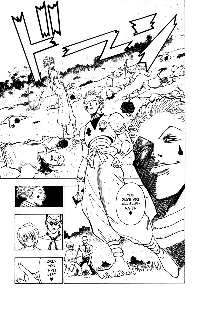 Hunter x Hunter Manga Chapter 9 page 10 - A Struggle in the Mist