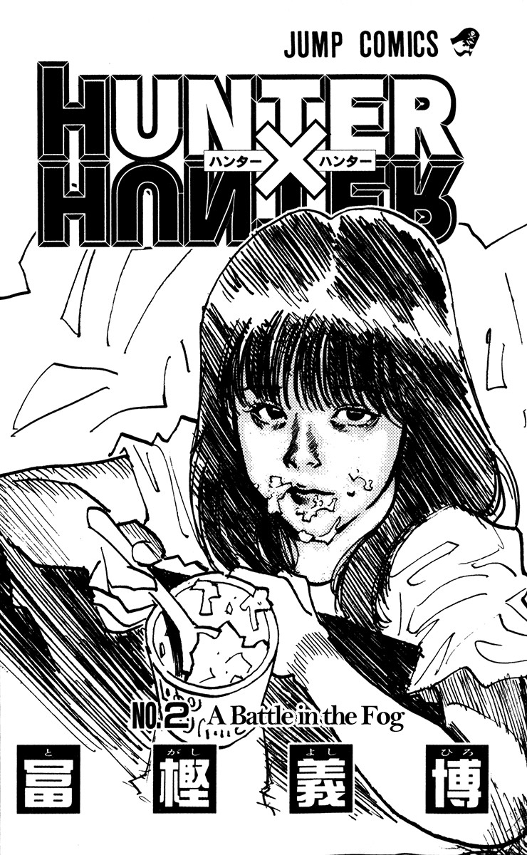 Hunter x Hunter Manga Chapter 9 page 2 - A Struggle in the Mist