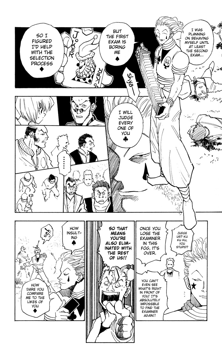 Hunter x Hunter Manga Chapter 9 page 5 - A Struggle in the Mist