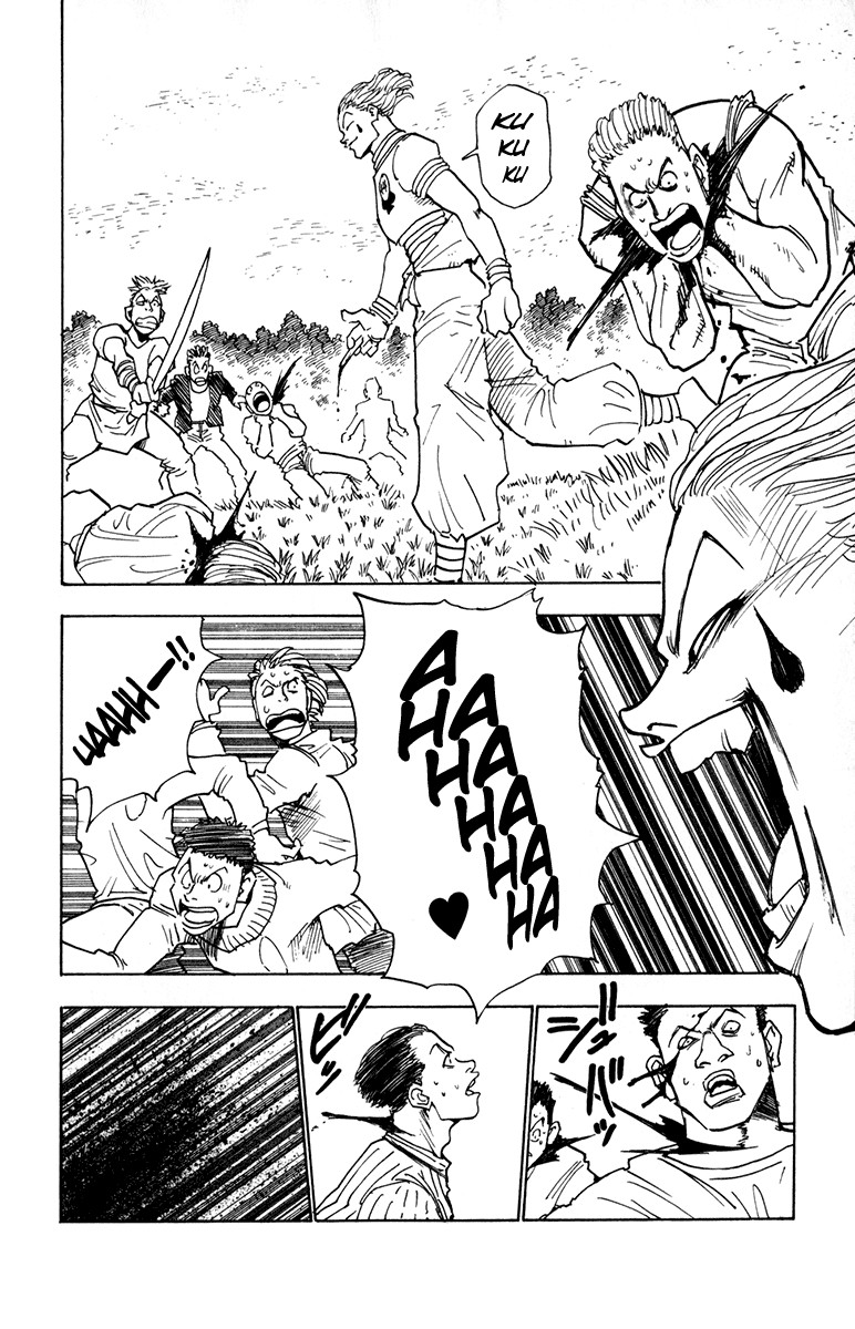 Hunter x Hunter Manga Chapter 9 page 9 - A Struggle in the Mist