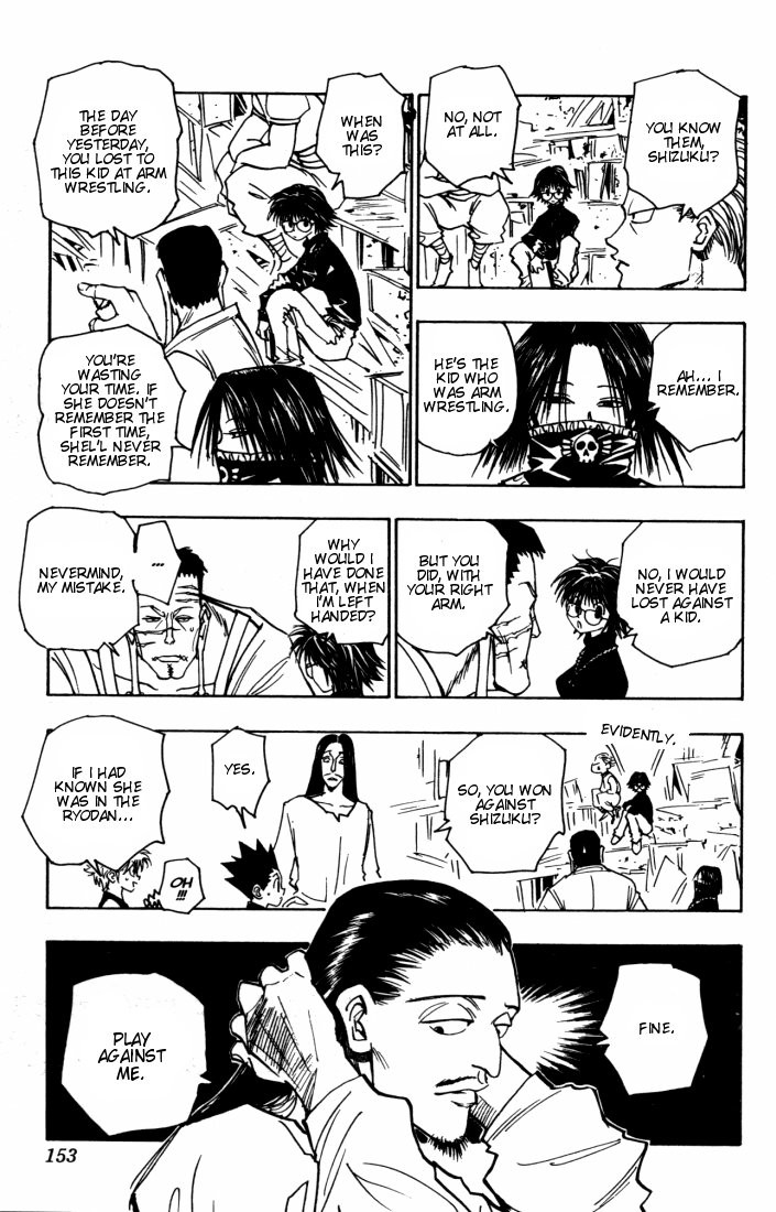 Hunter x Hunter Manga Chapter 91 page 12 - September 3rd: Part 7