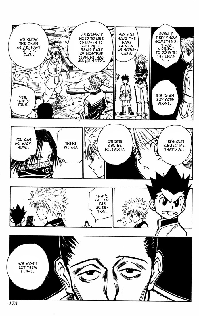 Hunter x Hunter Manga Chapter 92 page 12 - September 3rd: Part 8