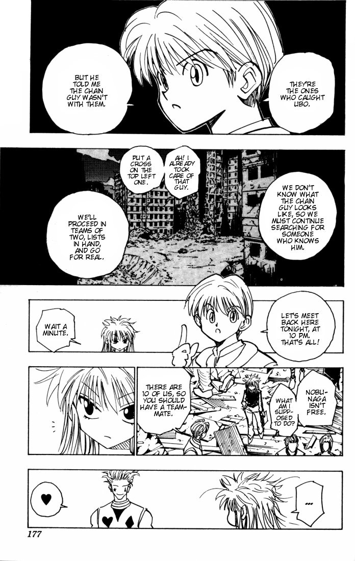 Hunter x Hunter Manga Chapter 92 page 16 - September 3rd: Part 8