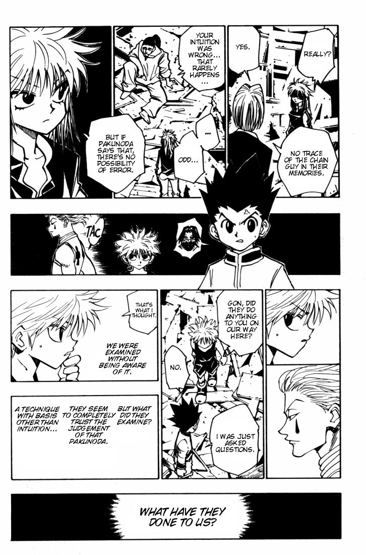 Hunter x Hunter Manga Chapter 92 page 9 - September 3rd: Part 8