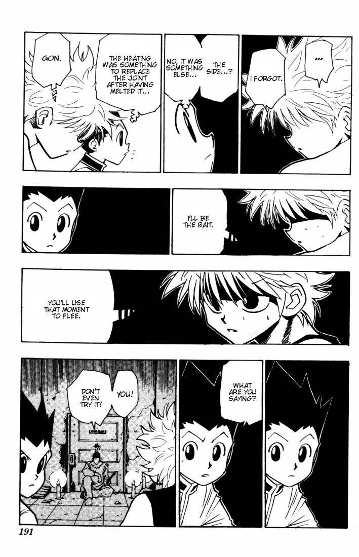 Hunter x Hunter Manga Chapter 93 page 11 - September 3rd: Part 9