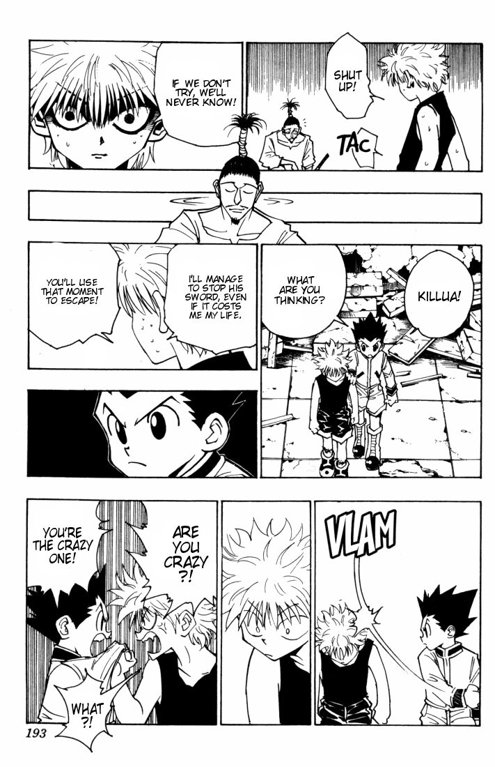 Hunter x Hunter Manga Chapter 93 page 13 - September 3rd: Part 9