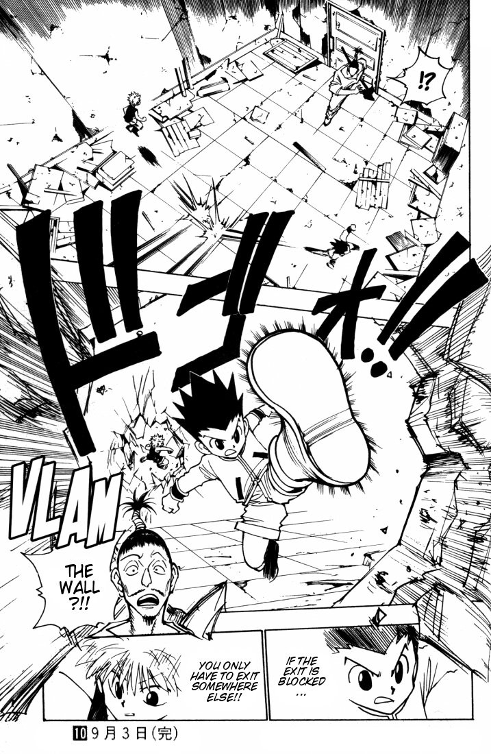 Hunter x Hunter Manga Chapter 93 page 19 - September 3rd: Part 9